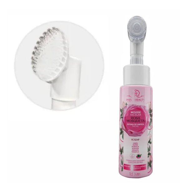 Mousse Micelar Rosa Mosqueta - Imagem 2