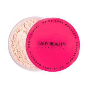 Pó Facial Rosa Mosqueta Lady Beauty